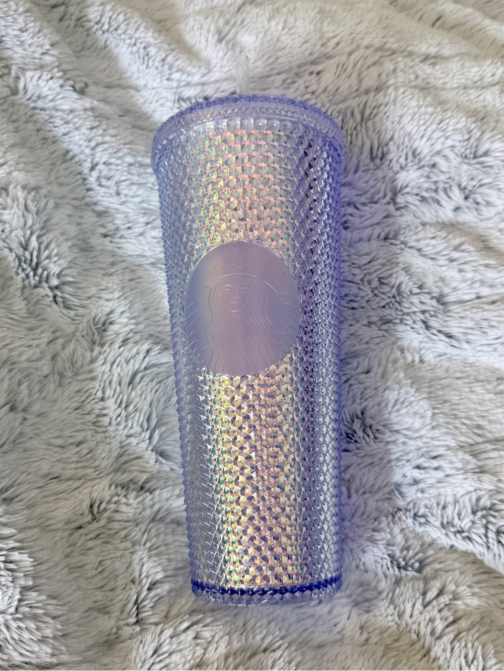 Starbucks Iridescent Lavender Studded Cold Cup